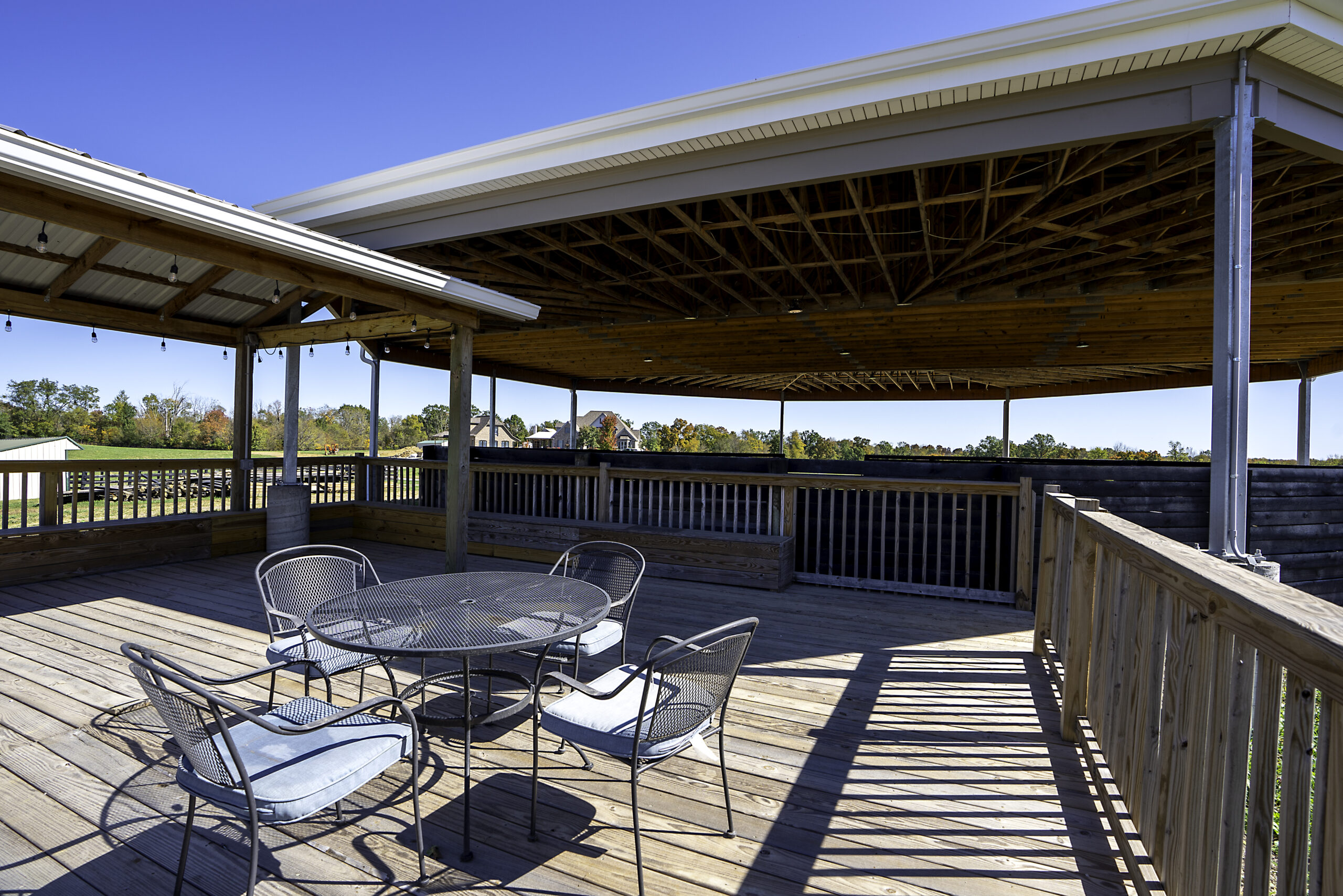 Outdoor living space by Judah